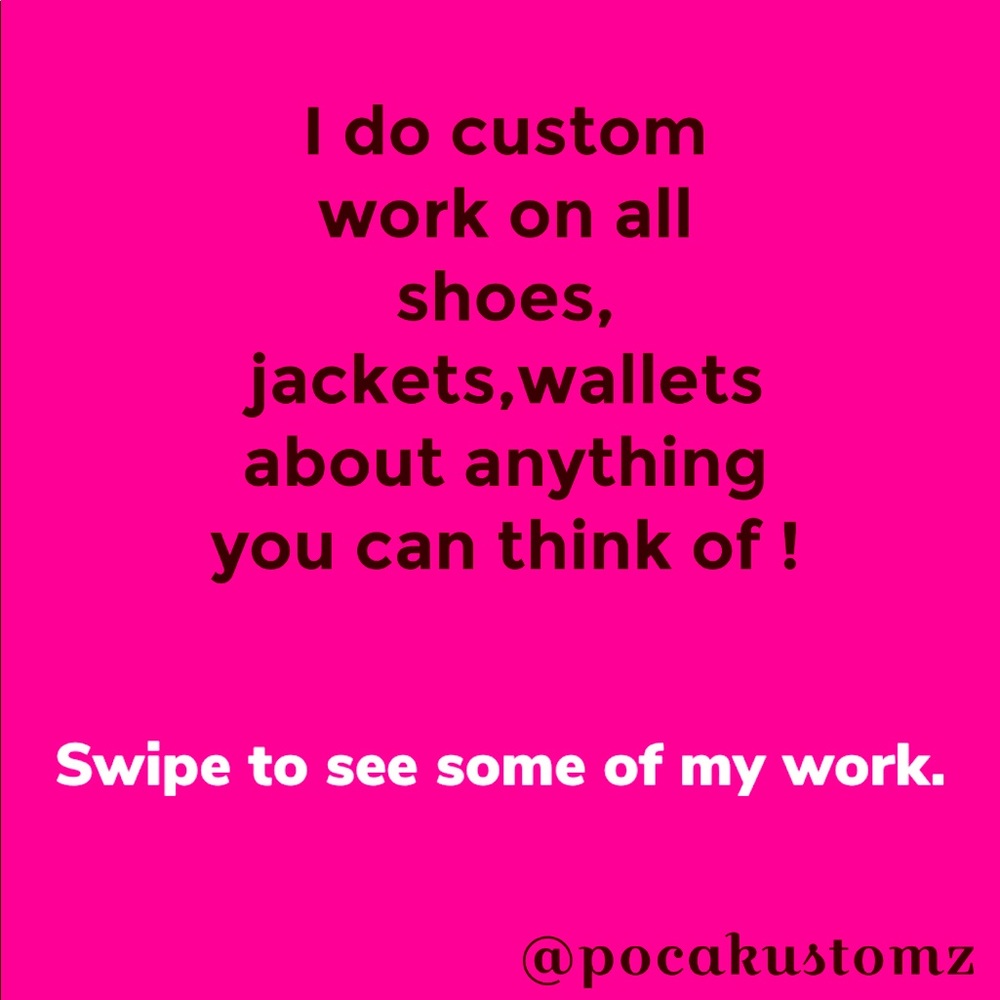 Custom Shoes & Jackets